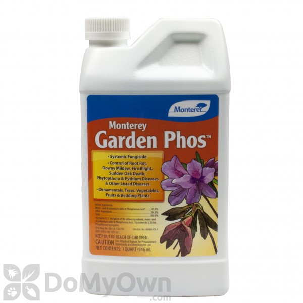 Monterey Garden Phos Systemic Fungicide - Quart