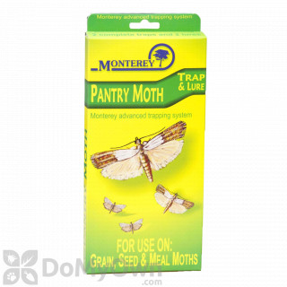 3 Pack) Eliminator Pantry Moth Traps, Pheromone Moth Traps, 2 Pack