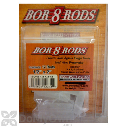 Bor8 Rods 1/2" x 2"