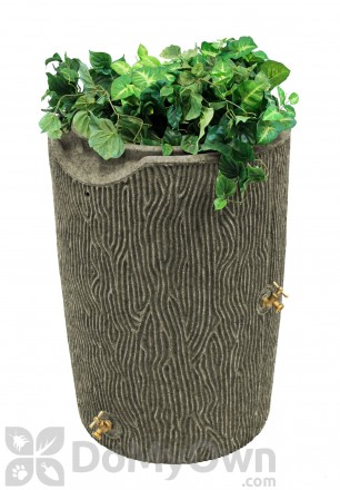 Impressions 50 Gallon Bark Rain Saver - Sandstone