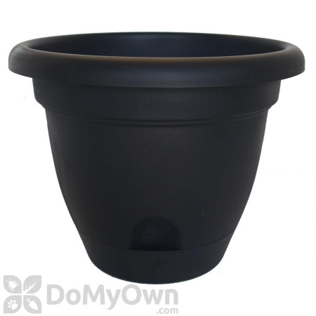 Bloem Lucca Planter 18 in. Black