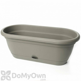 image of Bloem Lucca Window Box 18 in. Peppercorn