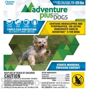 Adventure Plus for Dogs 11 - 20 lbs.