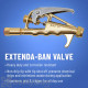 B&G Extenda-Ban Valve 18