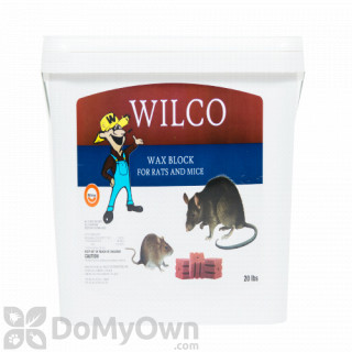 image of Wilco Wax Block Bait Rodenticide For Rats And Mice
