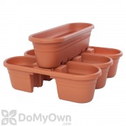 Bloem Milano Rail Planter Set 21
