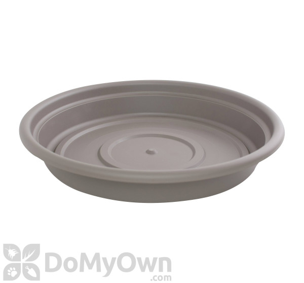 Bloem Dura Cotta Saucer 6 in. Peppercorn