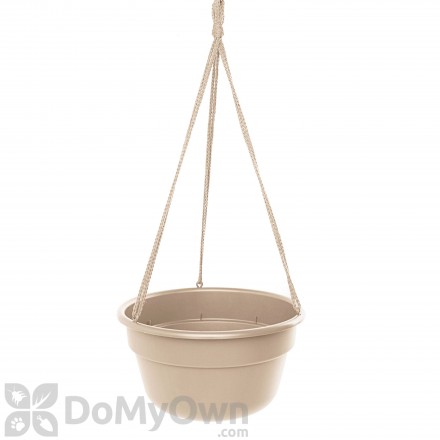 Bloem Dura Cotta Hanging Basket 12 in. Taupe