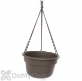 Bloem Dura Cotta Hanging Basket 10 in. Peppercorn