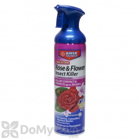 Bayer Advanced Dual Action Rose and Flower Insect Killer Continuous Spray 
