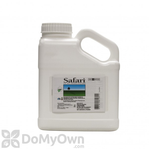 Safari 20SG Systemic Insecticide with Dinotefuran - 3 lbs.