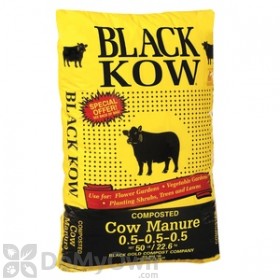 Does Black Gold Black Kow Composted Cow Manure 0 5 05 0 5