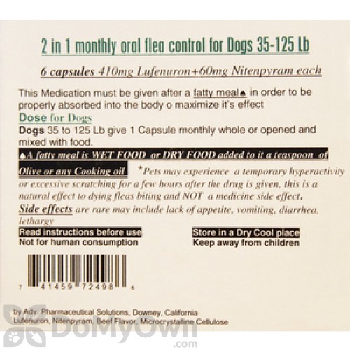 lufenuron nitenpyram