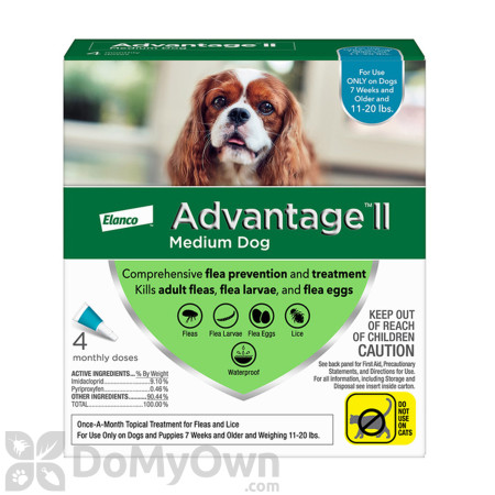 Advantage II for Dogs - Medium