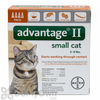 image of Advantage II for Cats Small
