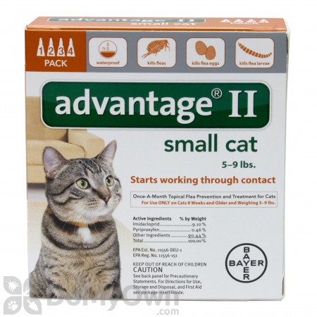 Advantage II for Cats Small