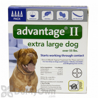 Advantage ii outlet extra large dog