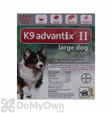 K9 Advantix II Topical Treatment for Large Dogs 21 - 55 lbs.
