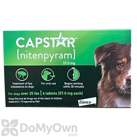 Capstar Tablets for Dogs over 25 lbs.