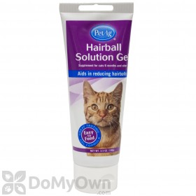 PetAg Hairball Solution Gel For Cats
