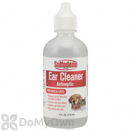 Sulfodene Brand Ear Cleaner Antiseptic for Dogs and Cats