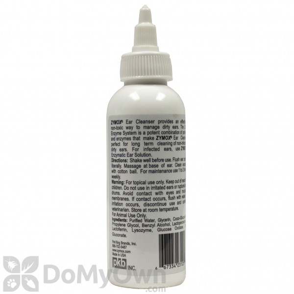 Zymox ear outlet cleaner