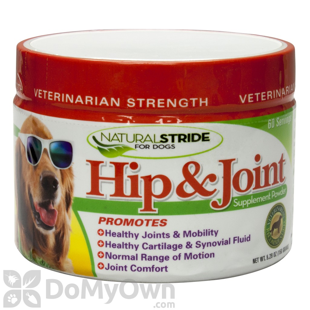 Natural Stride Hip and Joint Powder Supplement for Dogs