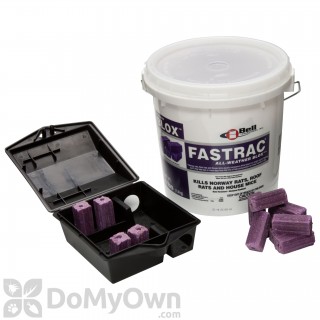 image of Protecta Mouse Bait Stations CASE (12 stations) with Fastrac Blox