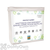 Protect-A-Bed Allerzip Smooth Mattress Encasement - Queen 9 in.