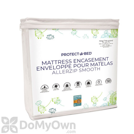 Protect-A-Bed AllerZip Smooth Mattress Encasement - Queen 13 in.