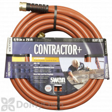 Swan Contractor+ Water Hose (5/8 in x 75 ft)