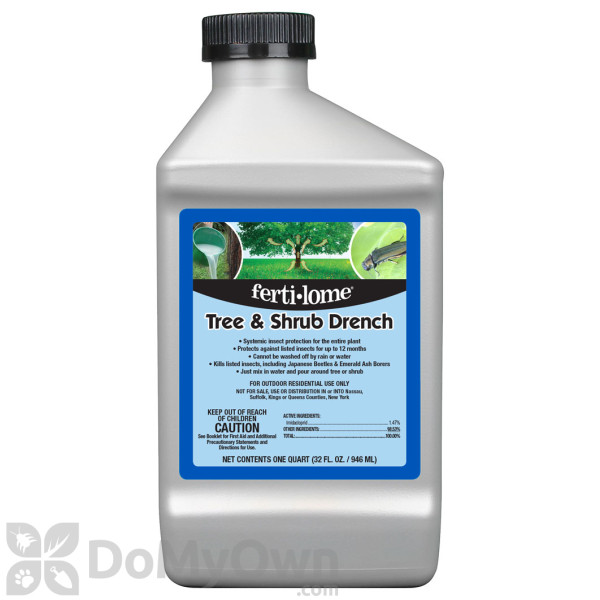 Ferti-lome Tree and Shrub Systemic Insect Drench CASE (12 quarts