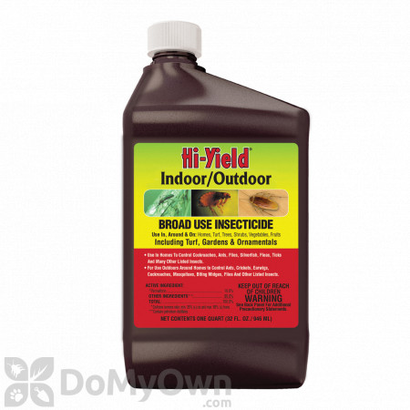 Hi-Yield Indoor/Outdoor Broad Use Insecticide - Quart - CASE 