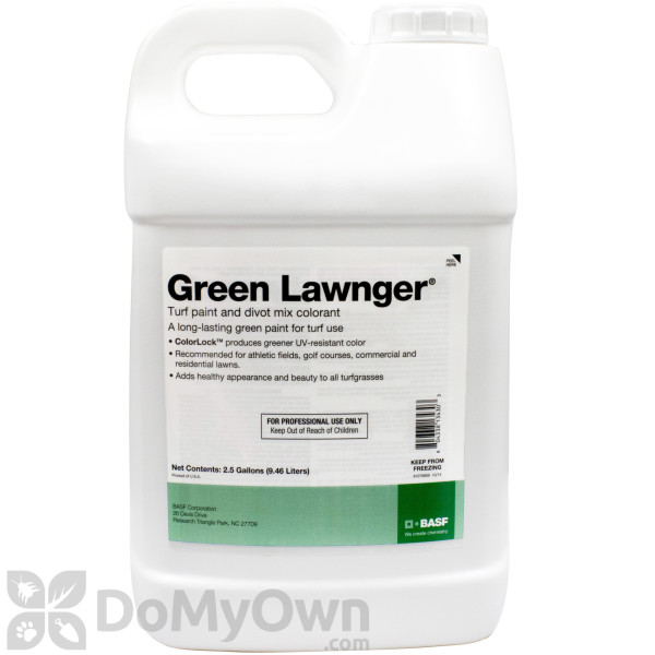 Green Lawnger Turf Paint - 2.5 Gallon