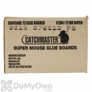 CatchMaster Super Mouse Glue Boards 72 MB Super (Peanut Butter) 