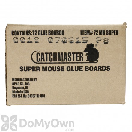 Catchmaster 72MAX Pest Trap, White 72 Glue Boards 