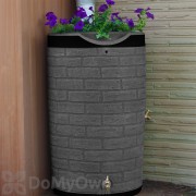 Impressions Downton 50 Gallon Rain Saver - Darkened Ribs