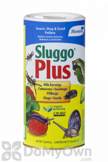 image of Monterey Sluggo Plus Snail & Slug Killer - CASE (12 x 1 lb. jars)