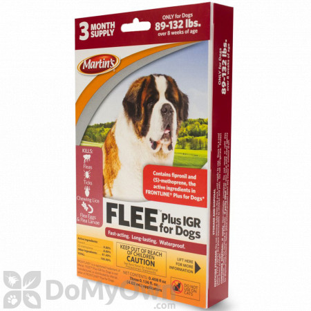 FLEE Plus IGR for Dogs (89 - 132 lbs)