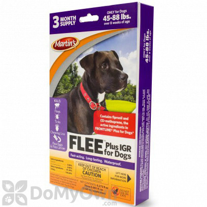 FLEE Plus IGR for Dogs (45 - 88 lbs)  