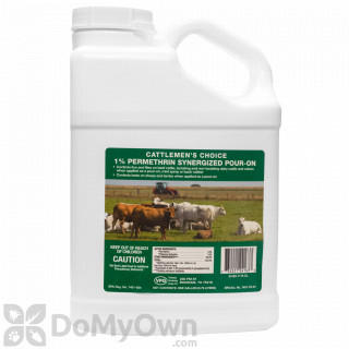 image of Cattlemen's Choice 1% Permethrin Synergized Pour - On