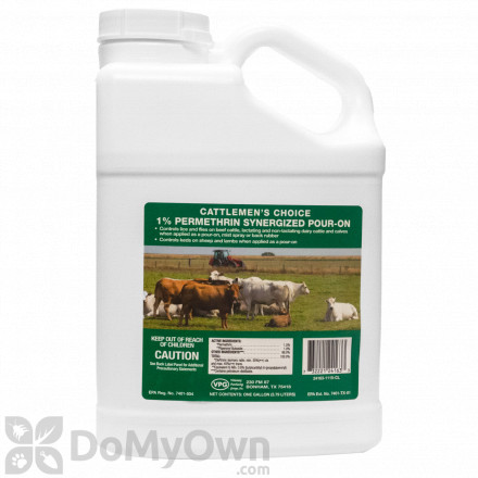 Cattlemen's Choice 1% Permethrin Synergized Pour - On