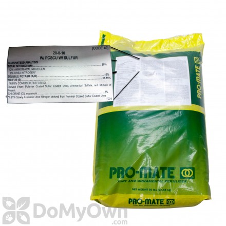 Pro-Mate 20-0-10 Fertilizer with Barricade Pre-emergent