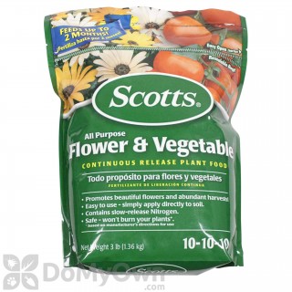 image of Scotts All Purpose Flower and Vegetable Continuous Release Plant Food
