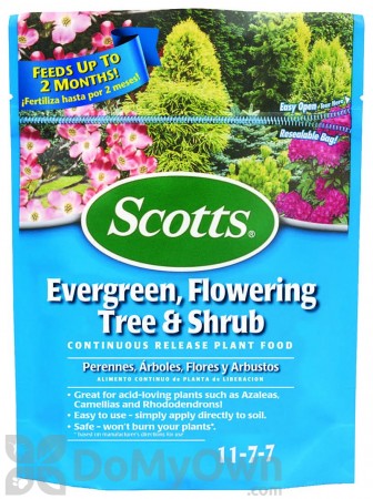Scotts Evergreen, Flowering Tree and Shrub Continuous Release Plant Food