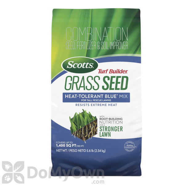 Scotts Turf Builder Grass Seed Heat-Tolerant Blue Mix For Tall F