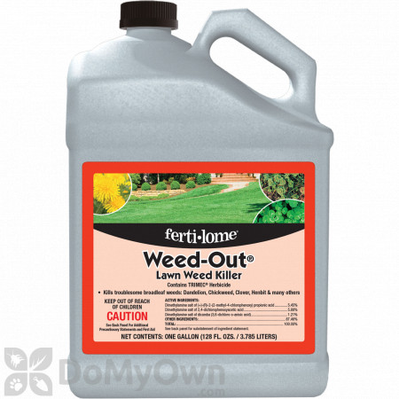 Ferti-lome Weed-Out Lawn Weed Killer with Trimec CASE (4 gallons)