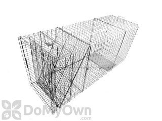image of Tomahawk Original Series Model 110B Rigid Live Trap 1 Trap Door (Medium-size Dog)