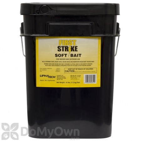 First Strike Soft Bait Rodenticide - 16 lb. pail