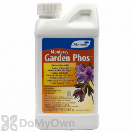 Monterey Garden Phos Systemic Fungicide - CASE (12 pints)